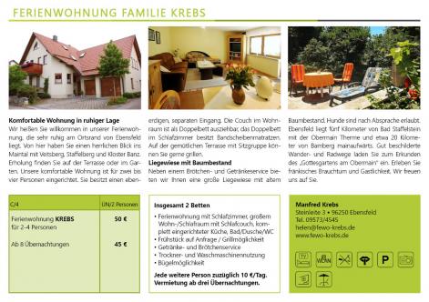 Ferienwohnung Familie Krebs