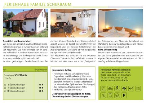 Ferienhaus Familie Scherbaum