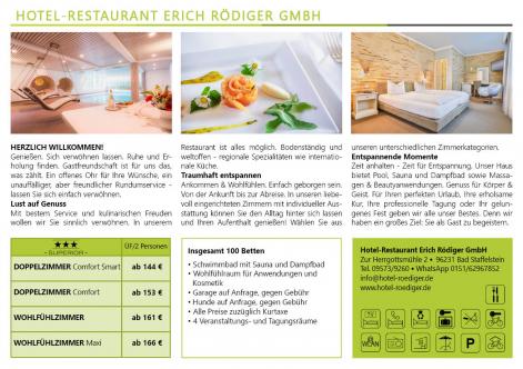 Hotel-Restaurant Erich Rödiger GmbH
