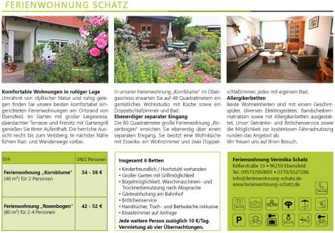 Ferienwohnung Schatz