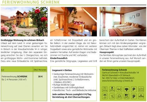 Ferienwohnung Schrenk