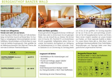 Berggasthof Banzer Wald Unnersdorf