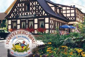Brauerei-Wirtshaus am Fuß des Staffelbergs
