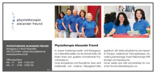 Physiotherapie Freund Ebensfeld