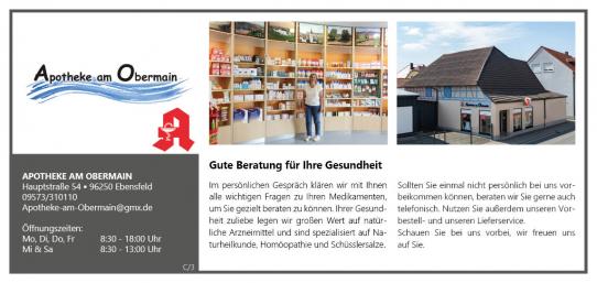 Apotheke am Obermain Ebensfeld