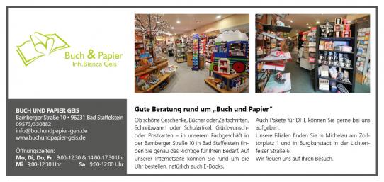 Buch & Papier Geis Bad Staffelstein