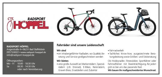 Radsport Höppel Bad Staffelstein