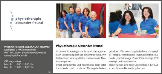 Physiotherapie Freund Ebensfeld