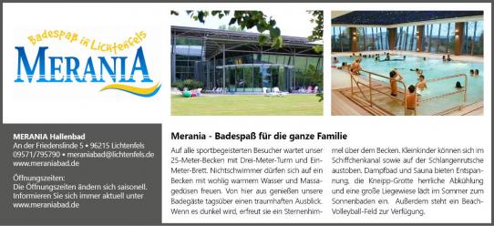 Merania Hallenbad Lichtenfels