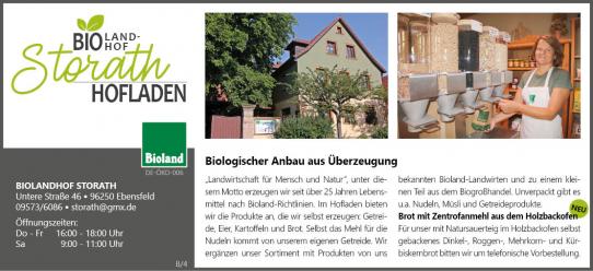 Storath Biolandhof-Hofladen Ebensfeld